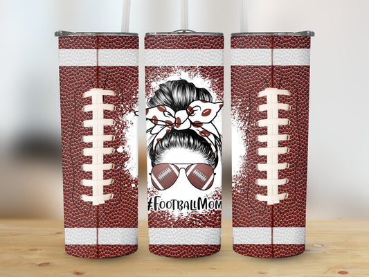 #Footballmom Tumbler (football Mom)
