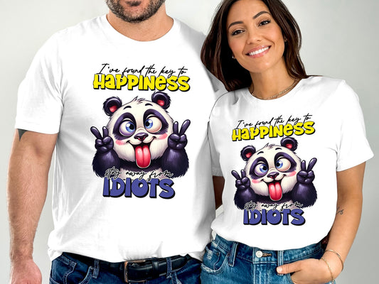 I've found the key to Happiness, Stay away from Idiots