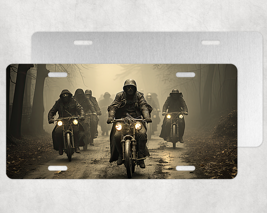 Bikers Sublimation License Plate