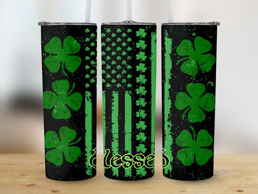 Blessed St. Patrick's Flag (St. Patrick's Tumbler)
