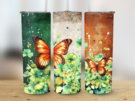 Butterfly Flag (St. Patrick's Tumbler)