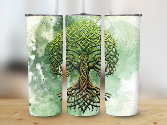 Celtic Tree (St. Patrick's Tumbler)