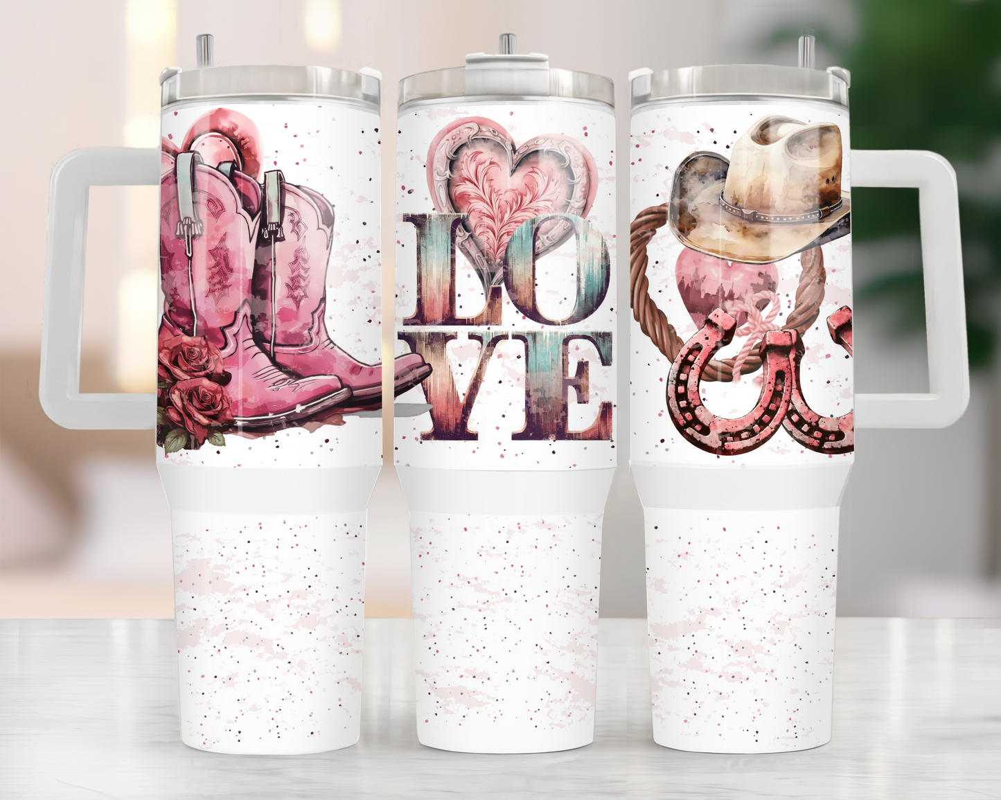 Cowboy Love 40 oz. Tumbler