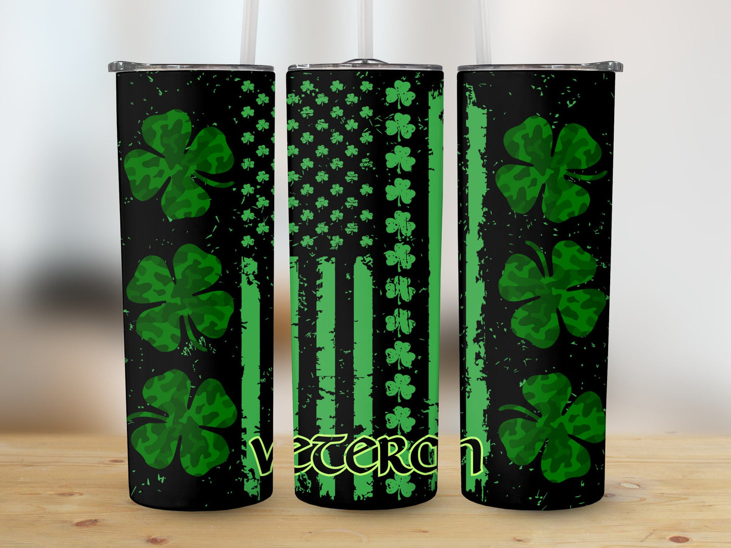 Veteran Lucky Flag (St. Patrick's Tumbler)