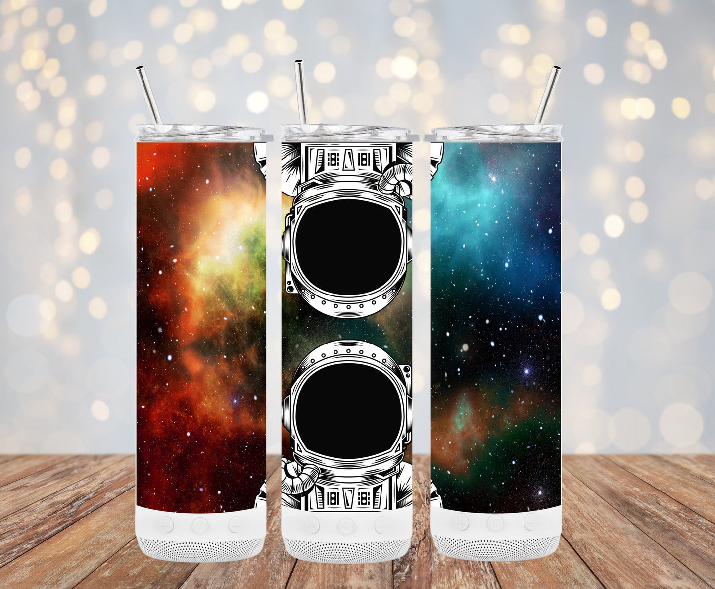 Galaxy Space Astronaut Themed Insulated Tumbler product