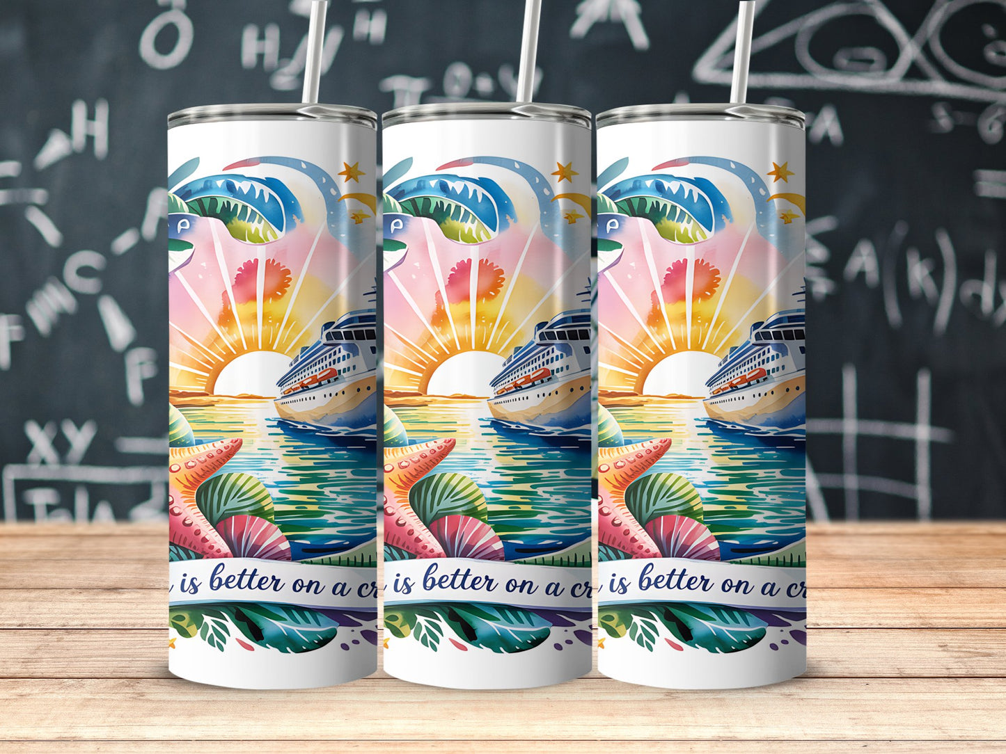 Better On A Cruise Tumbler Travel Drinkware product type