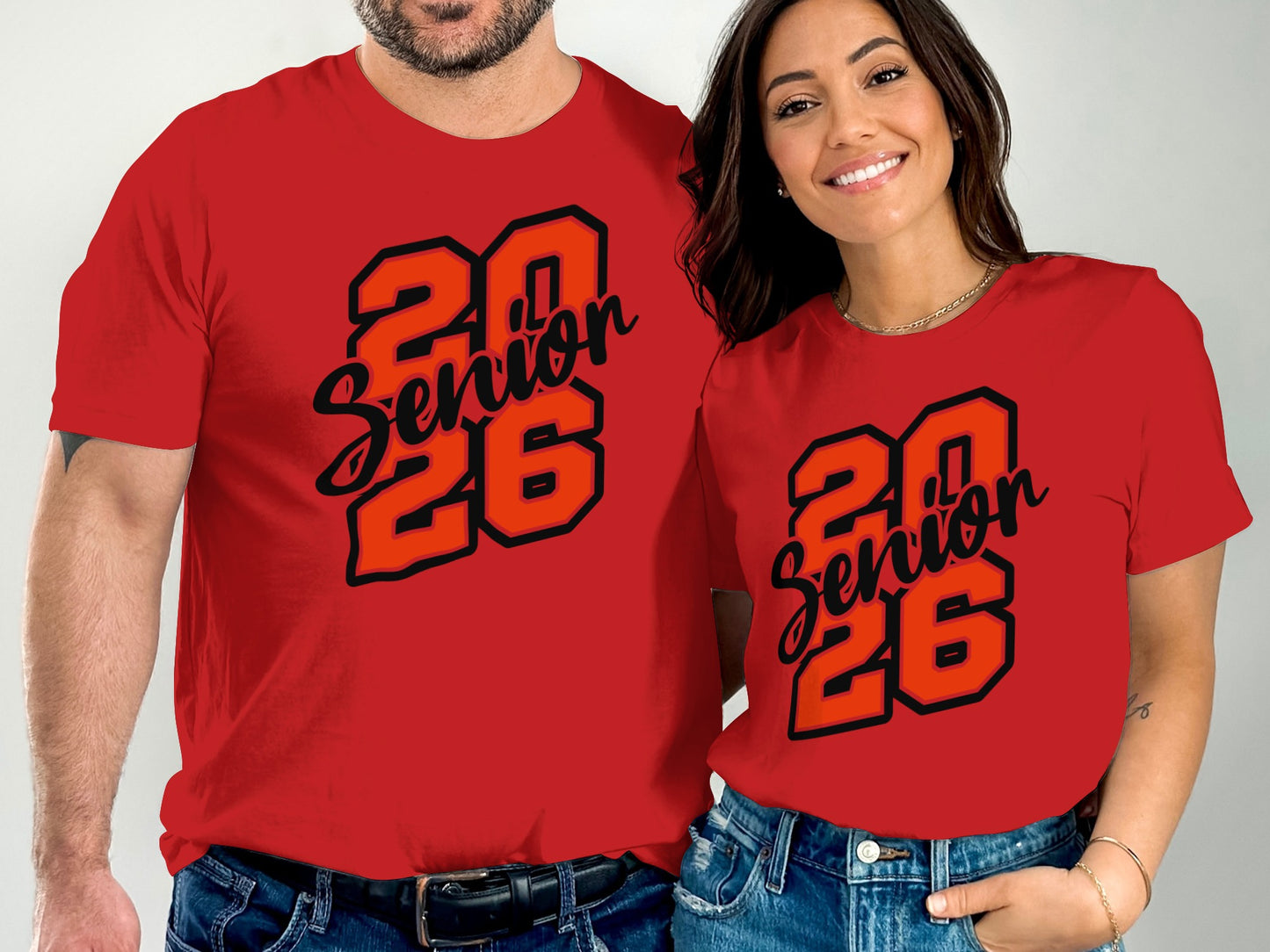 2026 Senior Graphic Red T-Shirt for Seniors product