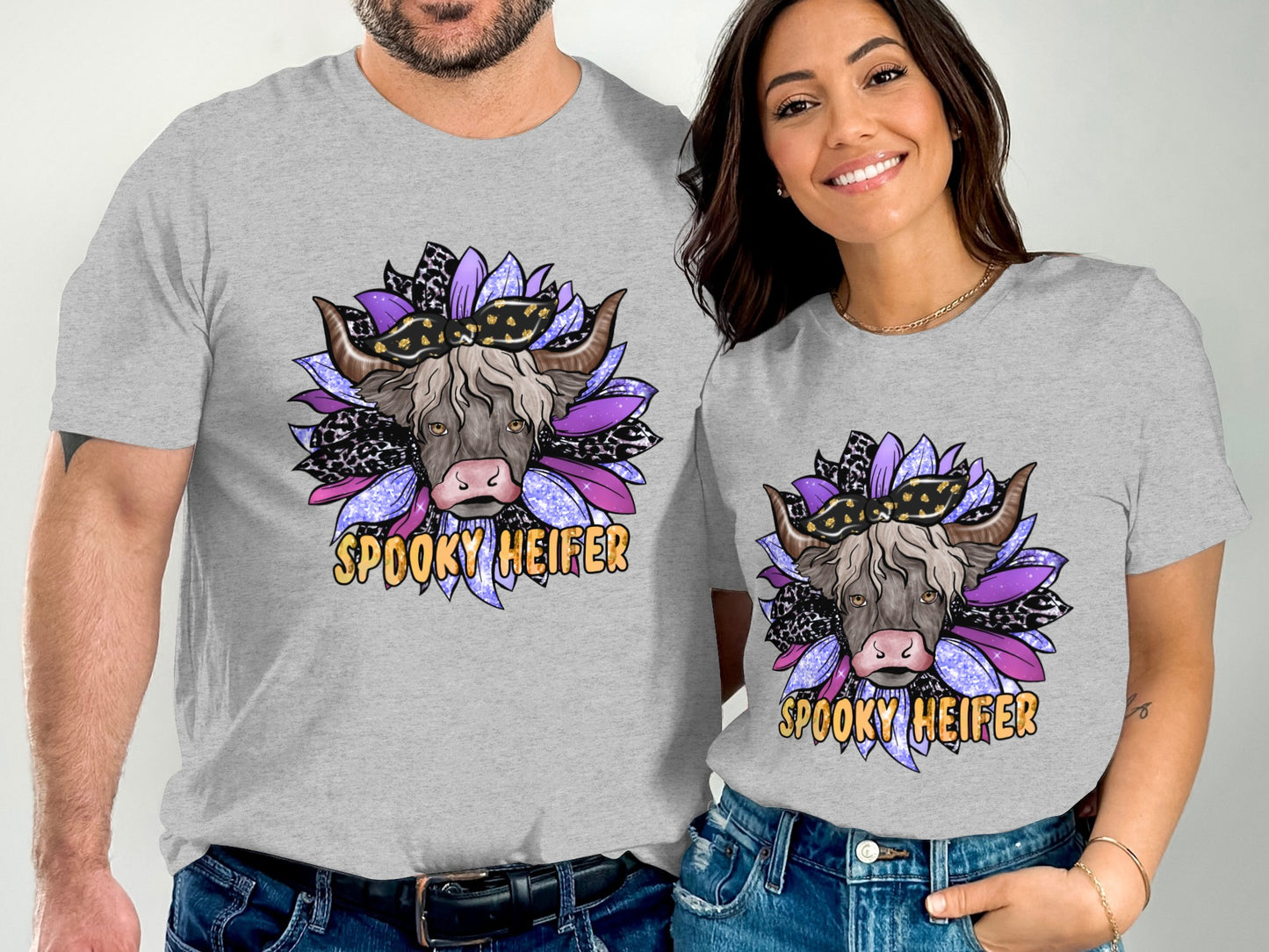 Spooky Heifer Halloween Shirt Halloween Graphic product