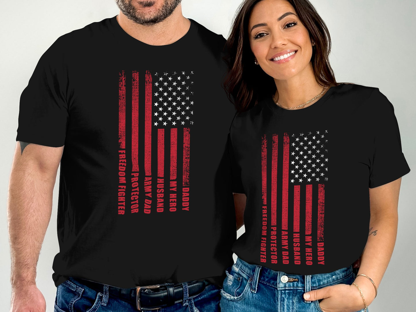 Freedom Fighter Protector Daddy Husband Dad T-shirt product