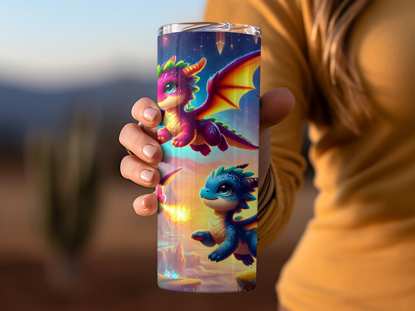 Fantasy Dragon Themed Insulated Tumbler product
