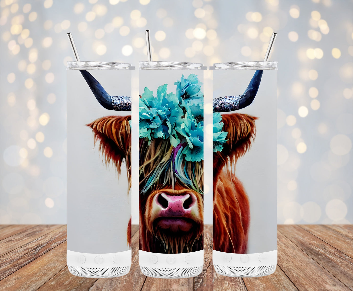 Highland Cow Insulated Tumbler for Beverages product type