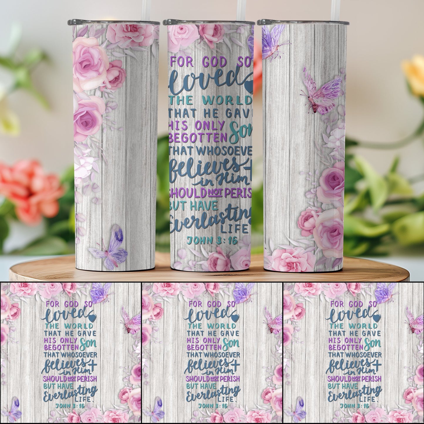For God So Loved The World John 3:16 Tumbler product type