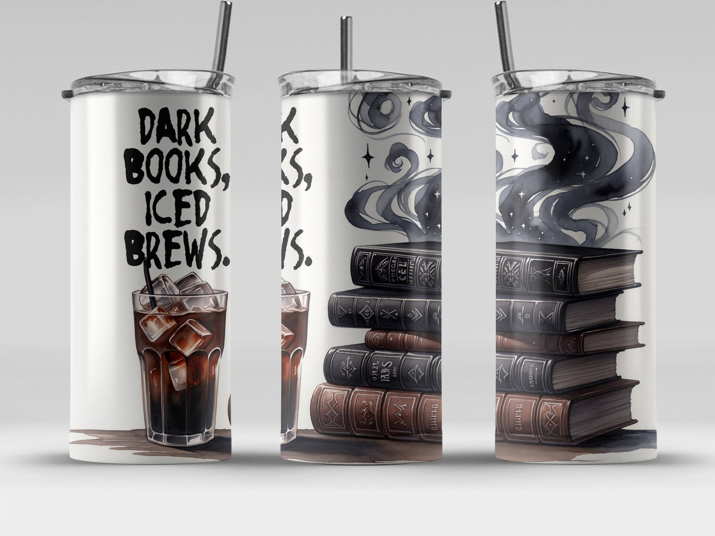 Dark Books Iced Brews Tumbler Drinkware product