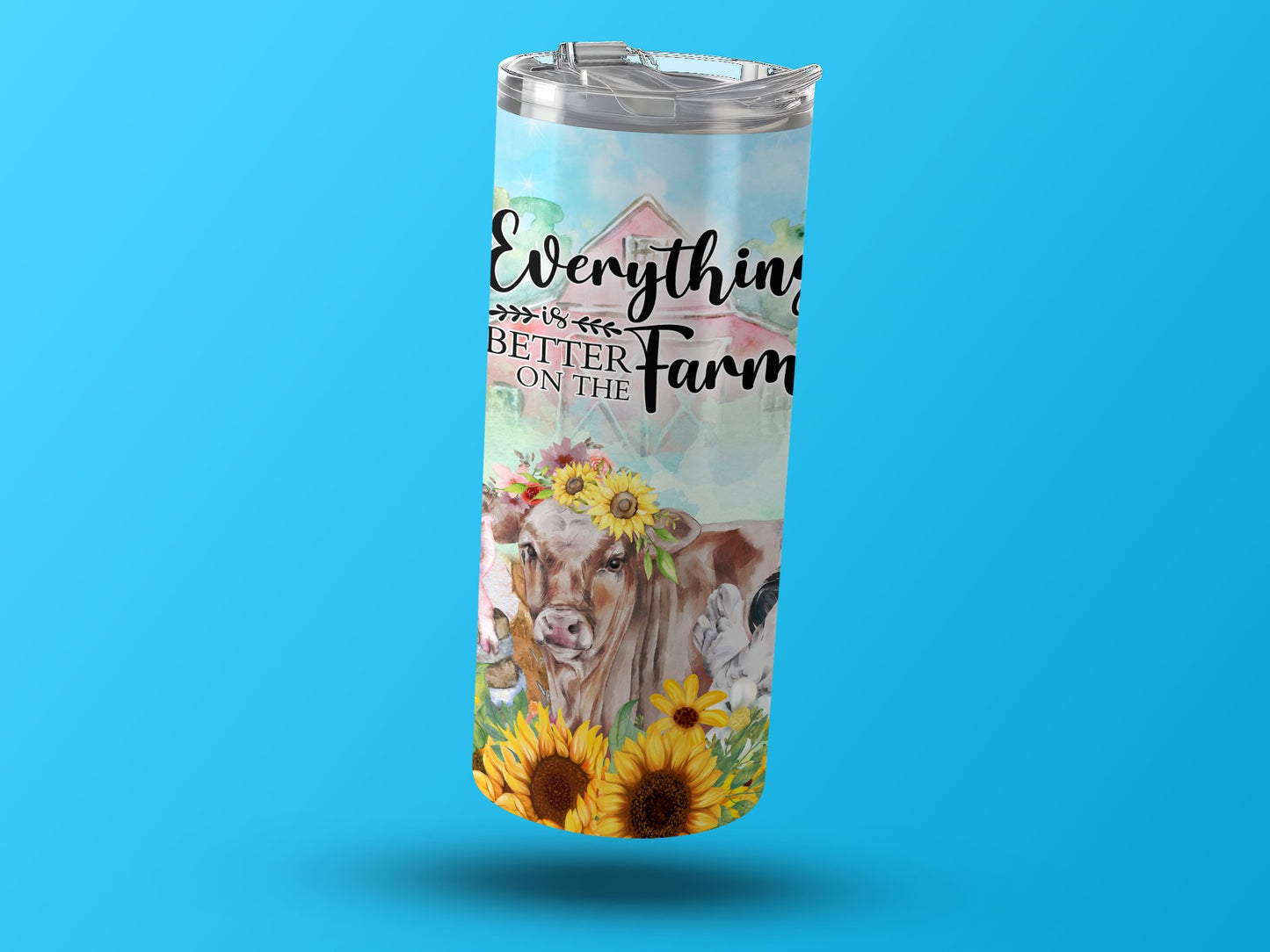 Everything Better On The Farm Tumbler product