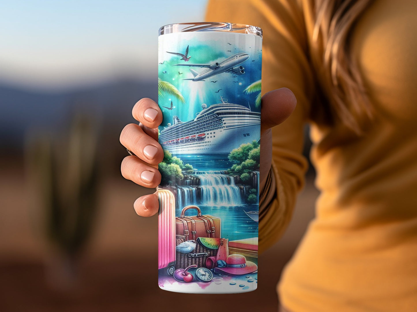 Cruise Ship and Travel Essentials Tumbler product