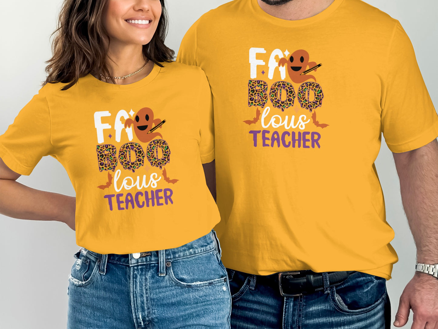 Fun Boo Lous Teacher Halloween Themed T-shirt product