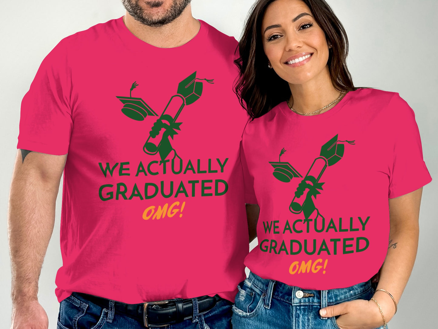 We Actually Graduated OMG! Graphic T-Shirt product