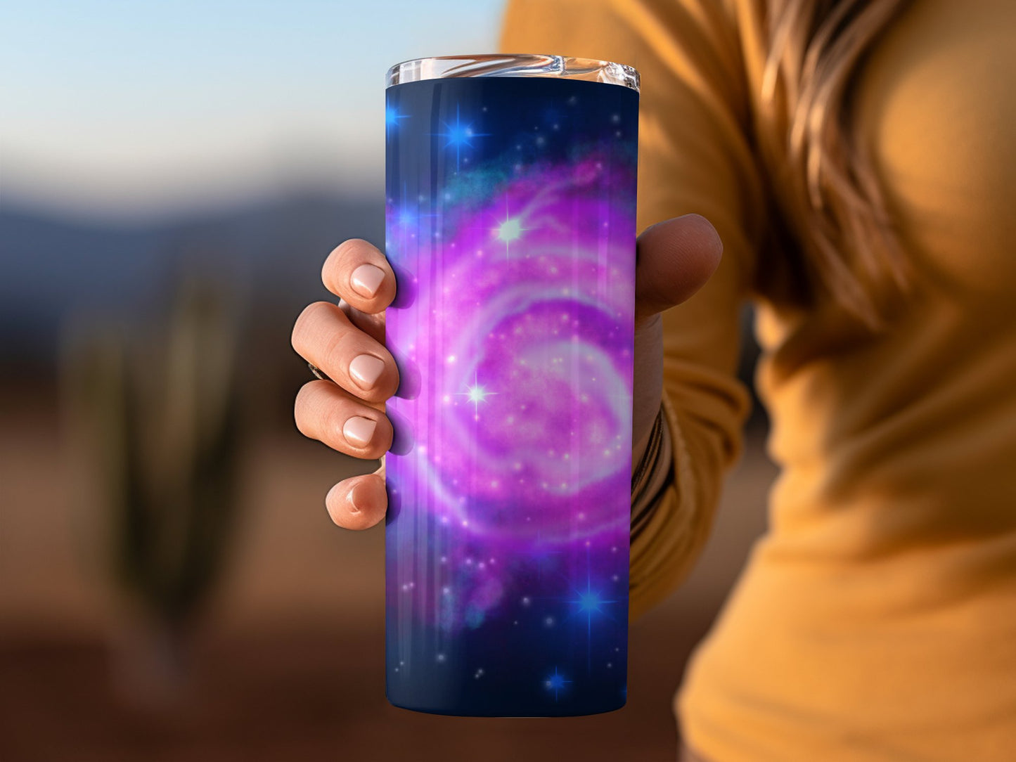 Galaxy-Inspired Tumbler for Enthusiasts Drinkware Product