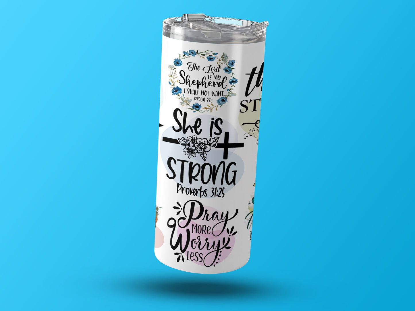 She Is Strong Proverbs 31:25 Travel Mug Product
