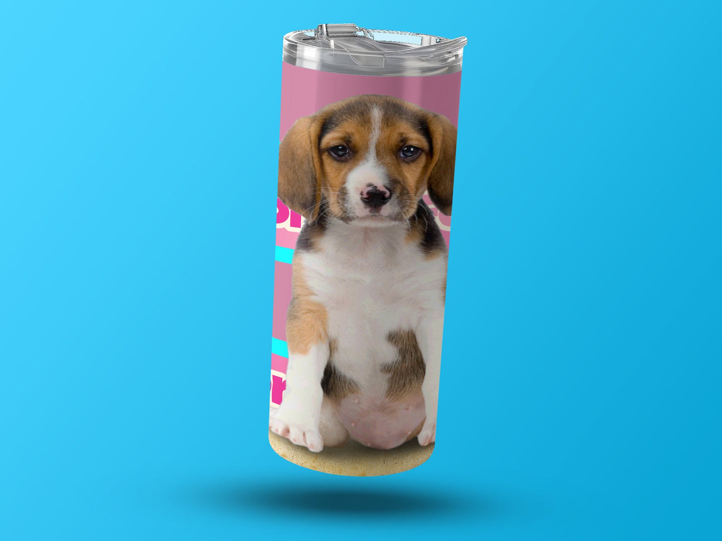 Cute Puppy Design Insulated Tumbler Product