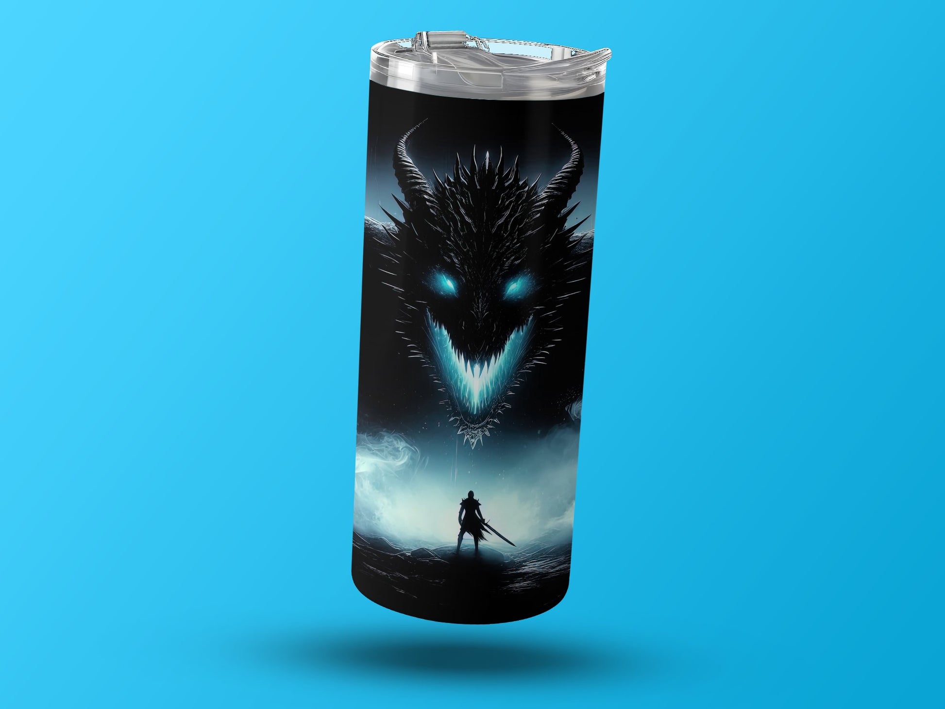 Dark Fantasy Dragon Art Travel Mug product