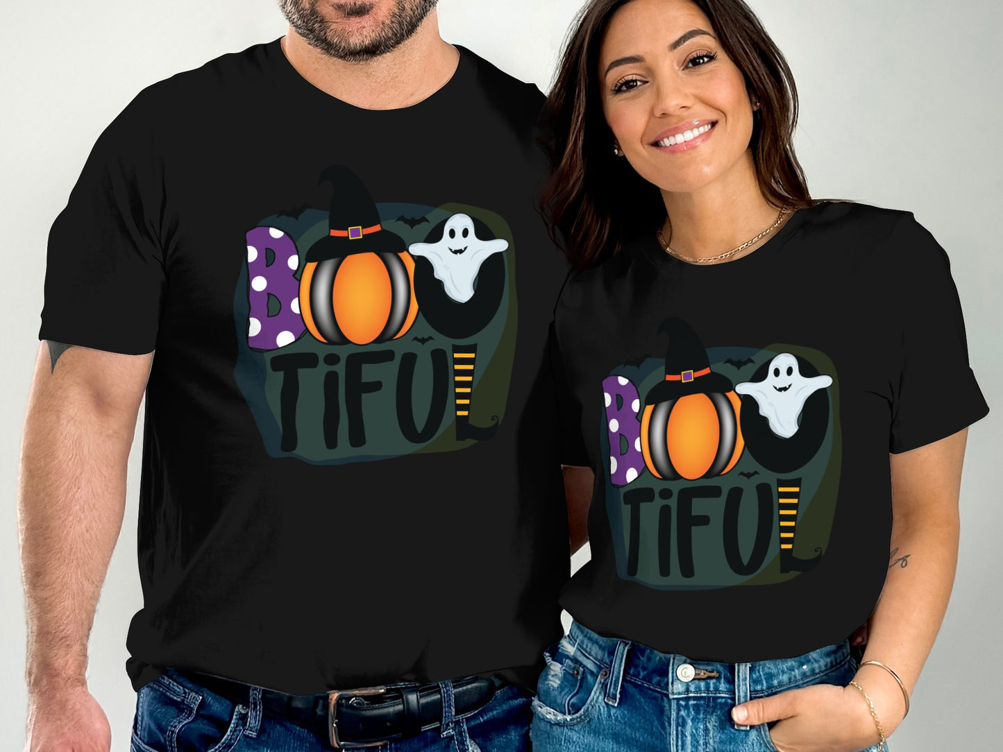 Halloween Boo-tiful Graphic Tee enthusiasts product