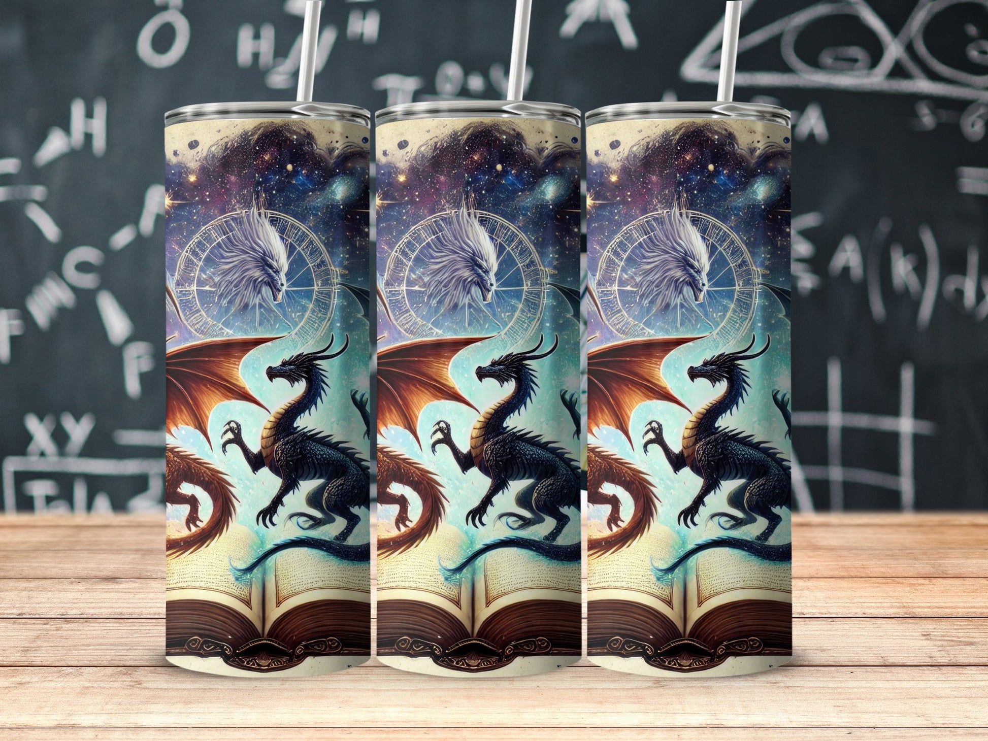 Mystical Dragon and Unicorn Tumbler product type