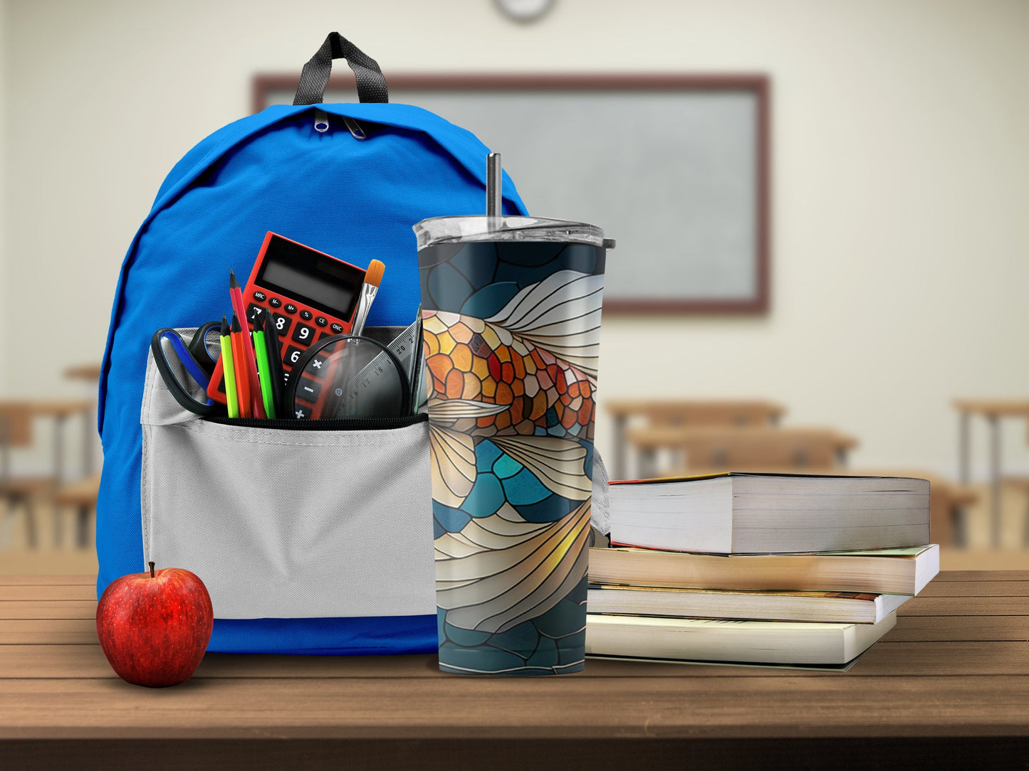 Classroom Essentials Blue Backpack With Pockets product