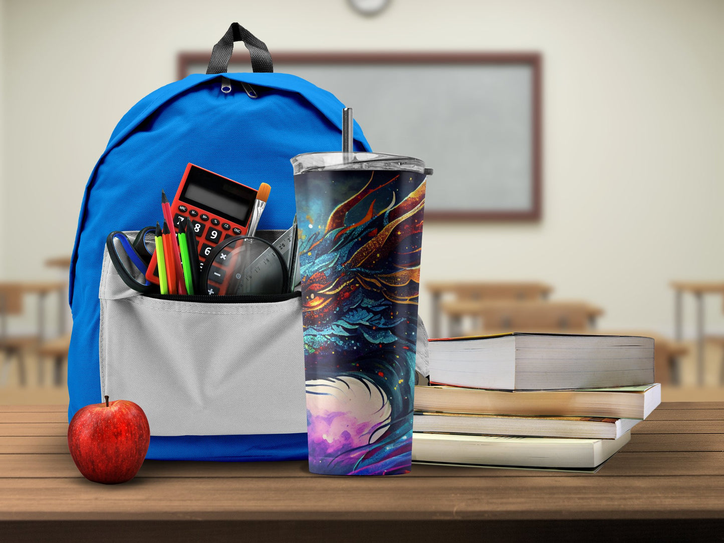 Colorful Abstract Design Insulated Tumbler product