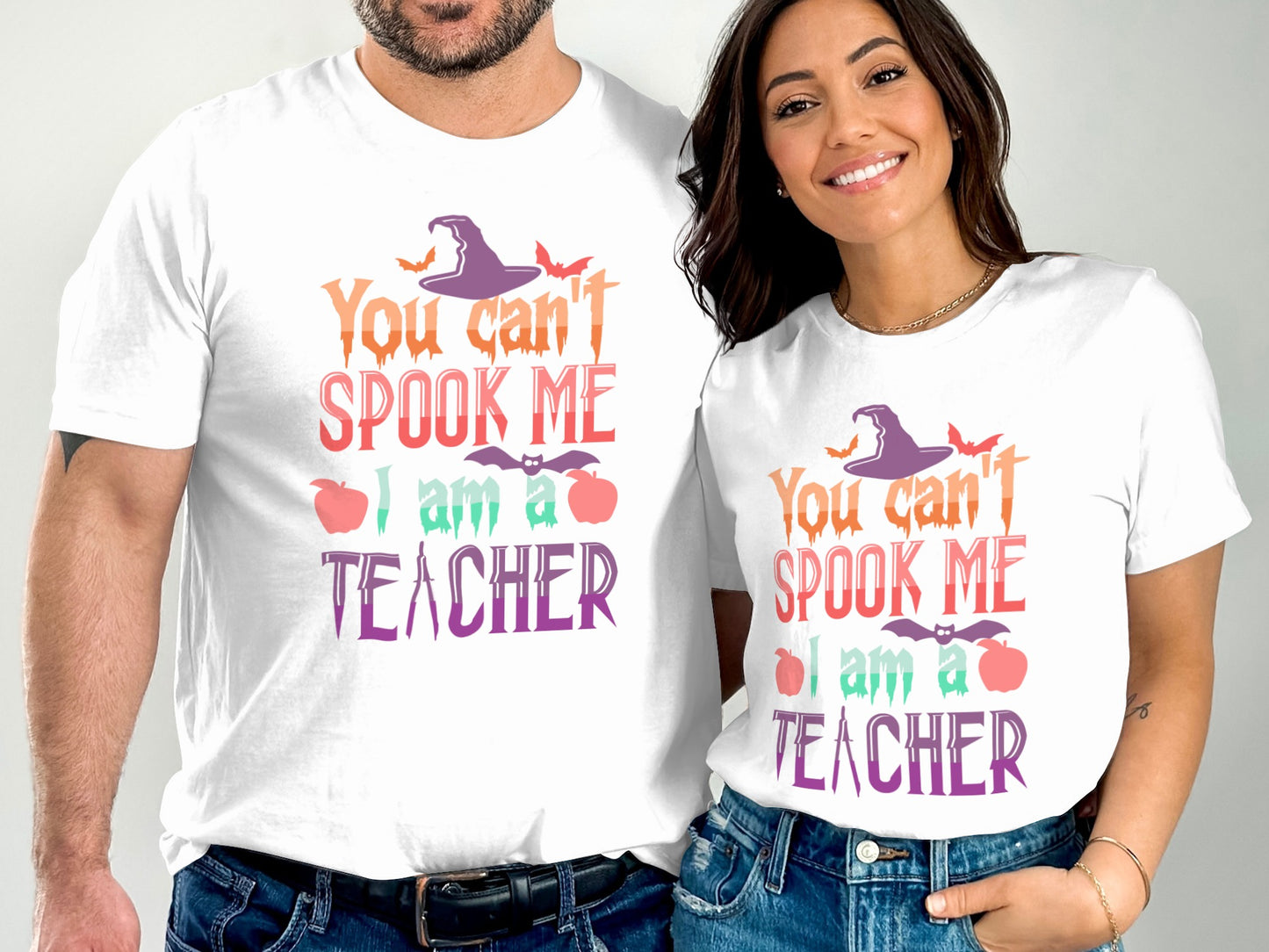 You Can't Spook Me I Am A Teacher Shirt product type