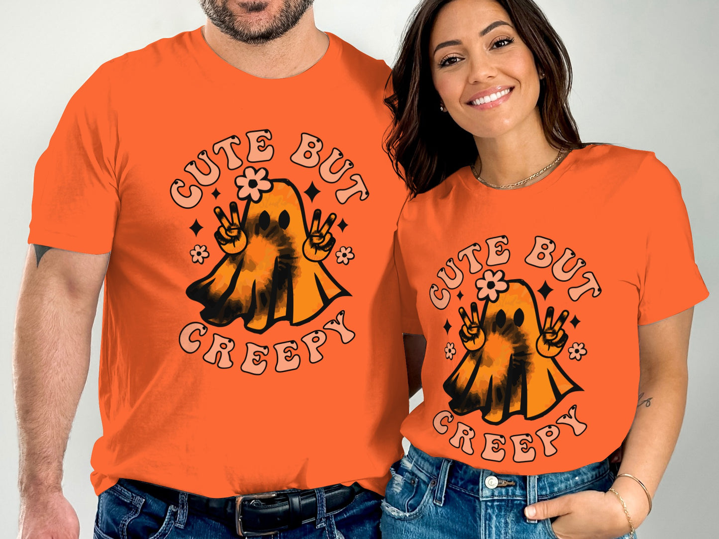 Cute But Creepy Graphic Tee Matching Product Type