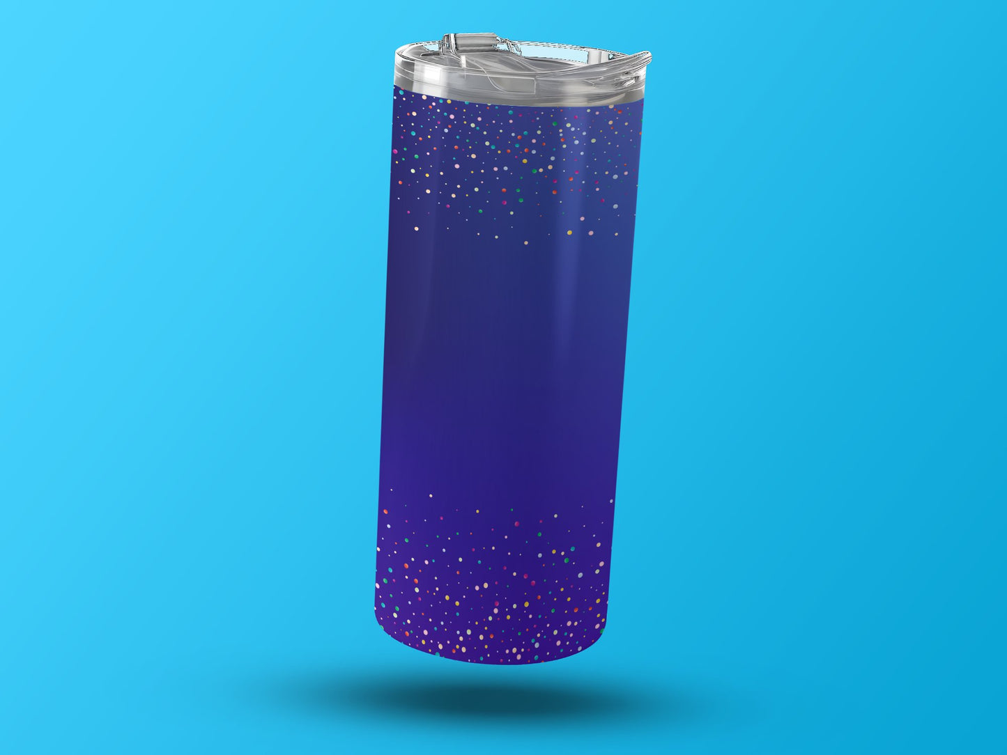 Sparkling Blue Gradient Insulated Tumbler product