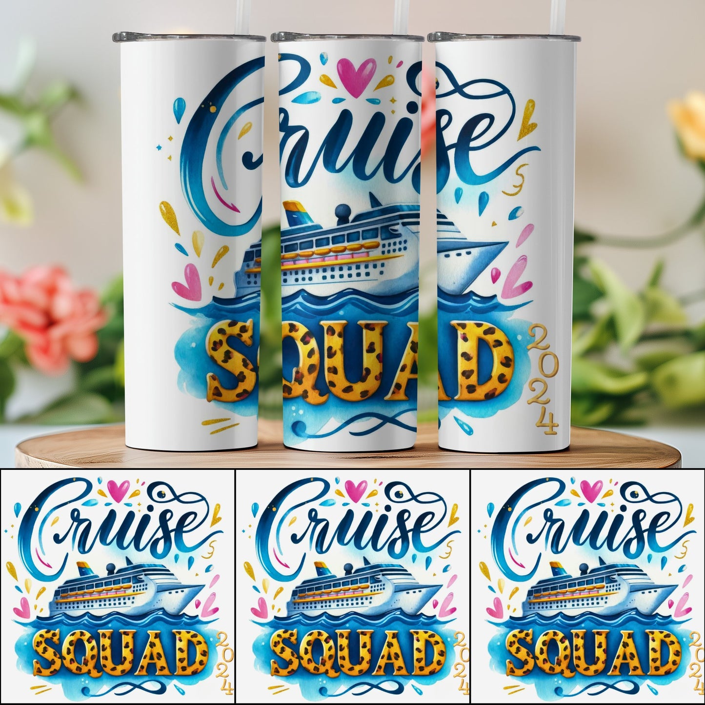 Cruise Squad 2024 Custom Travel Tumbler product type