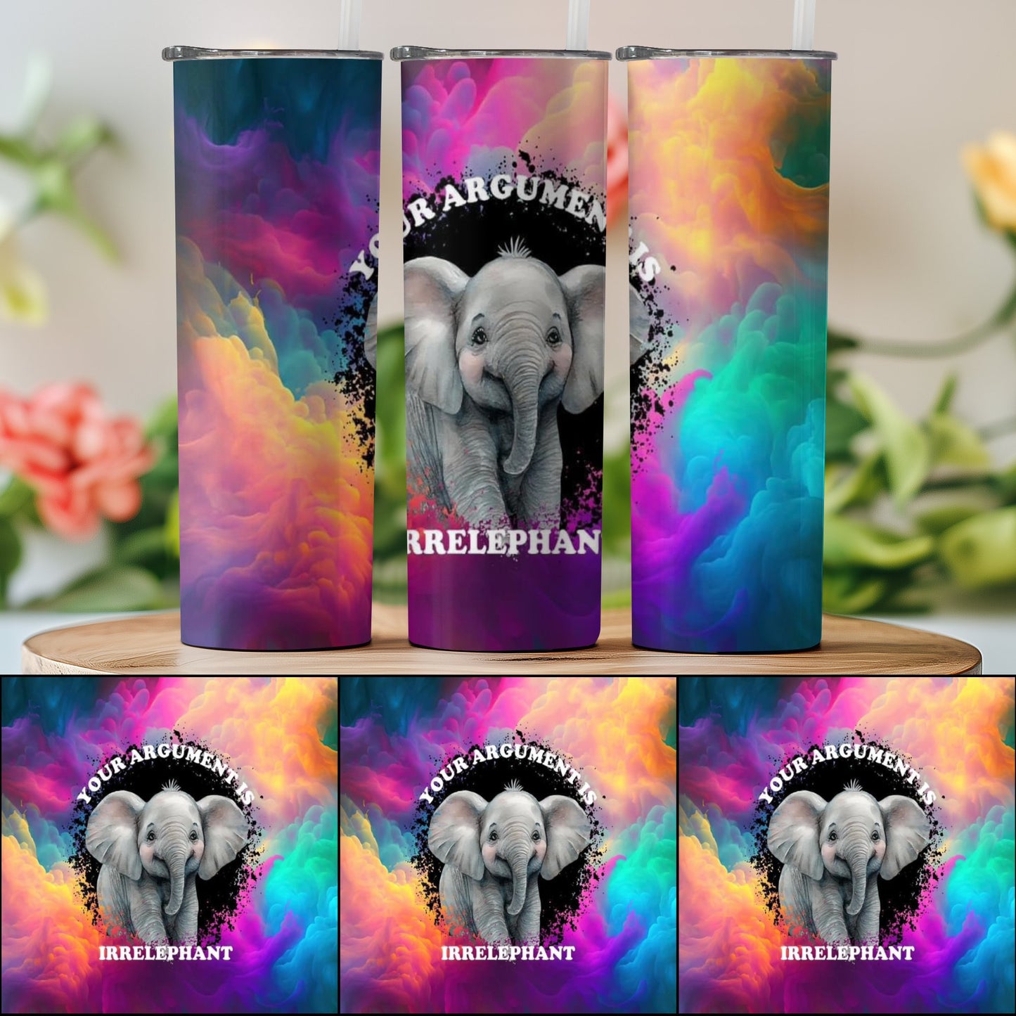 Your Argument Is Irrelephant Tumbler product