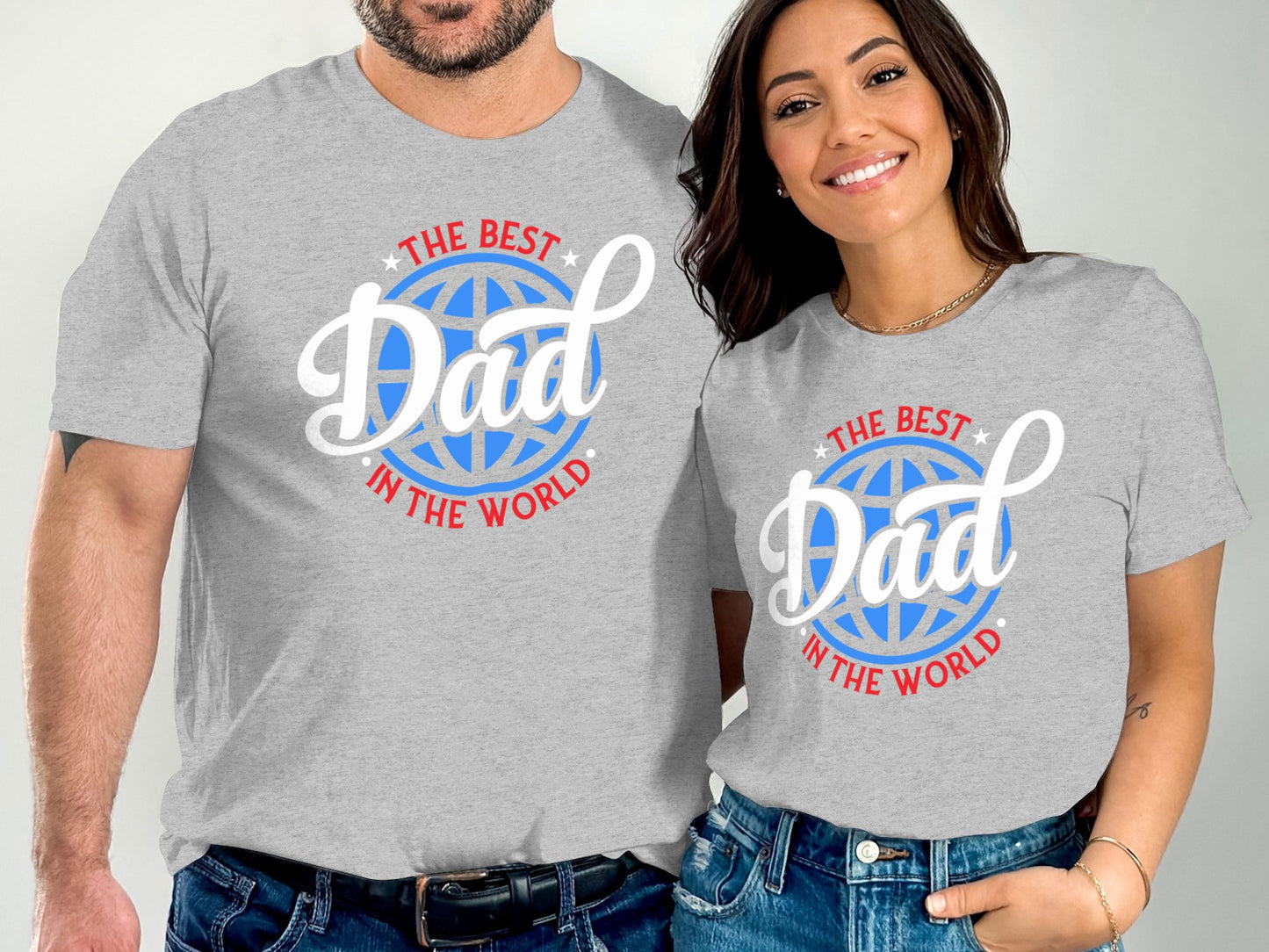 Best Dad in the World Graphic Tee product type