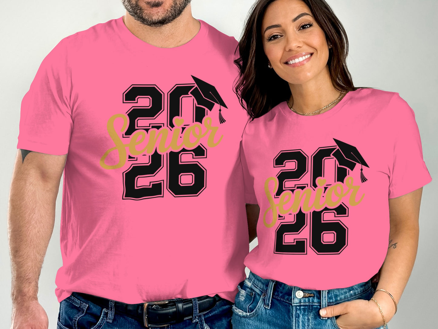 2026 Senior Graphic Tee Shirt Trendy Apparel Product