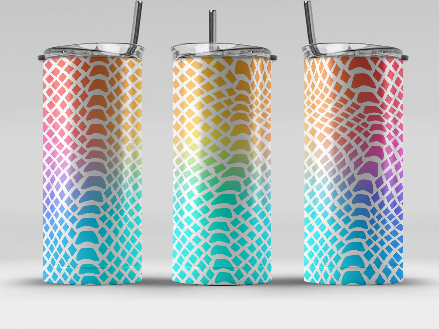 Stylish Colorful Patterned Tumbler for Eye-Catching Product