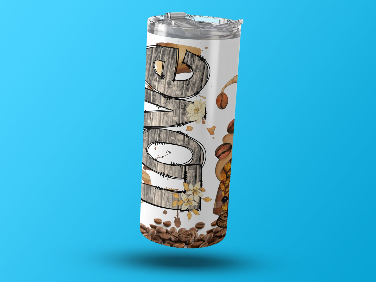 Vintage Coffee Beans Design Tall Tumbler product