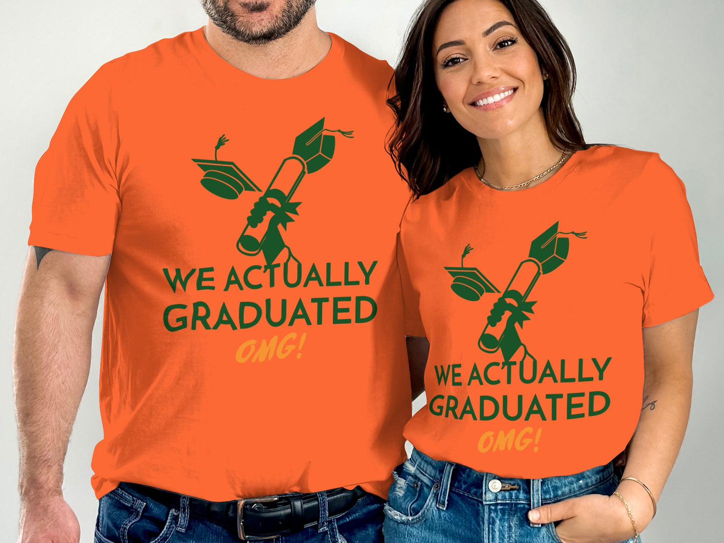 We Actually Graduated OMG Graphic T-Shirt product type