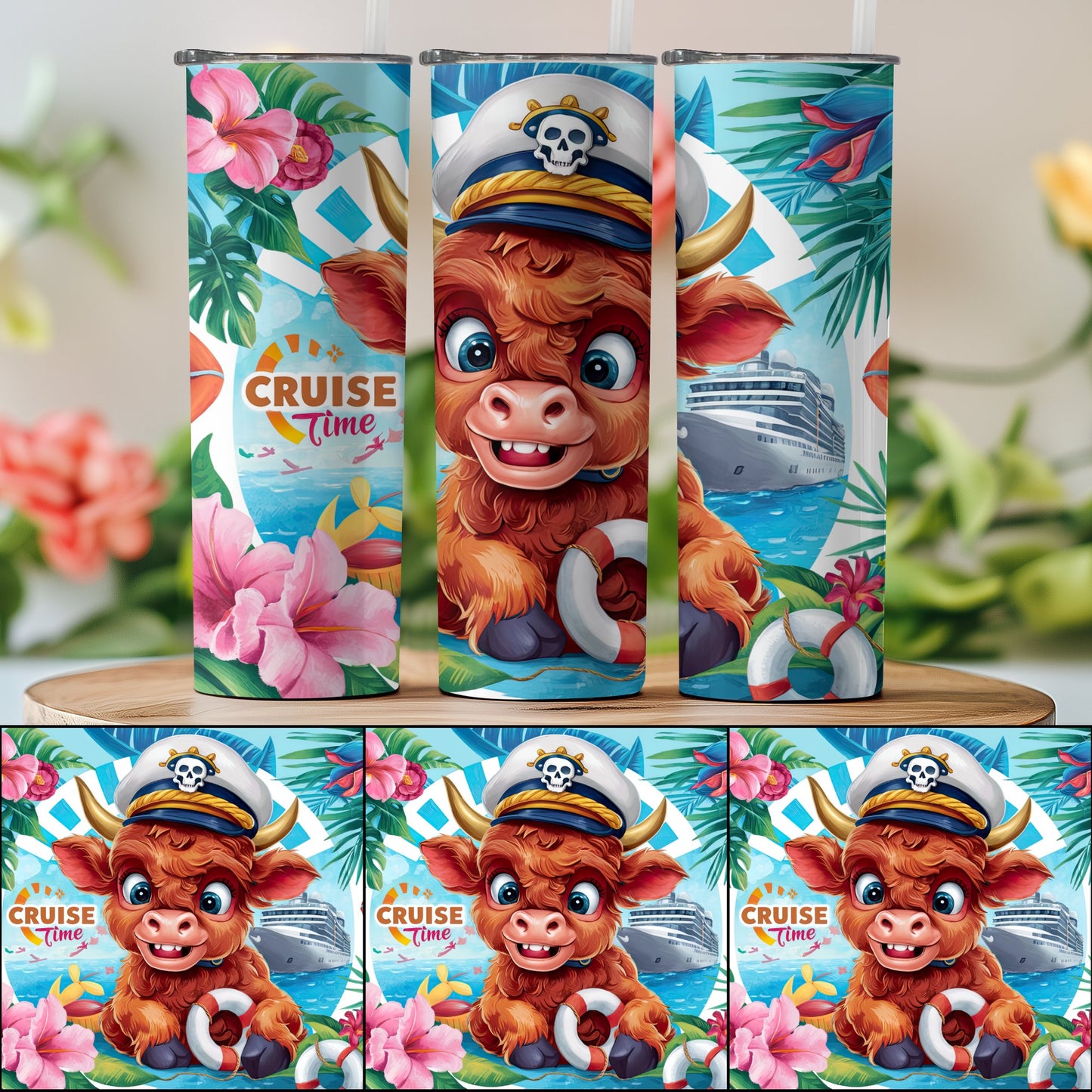 Cruise Time Nautical Theme Insulated Tumbler product type