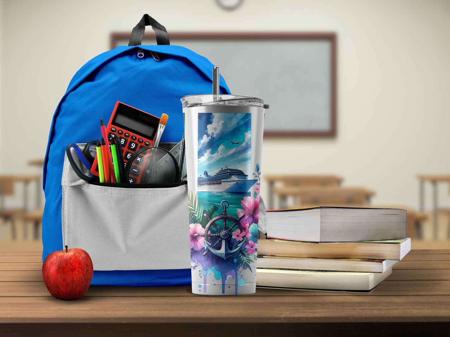 Cruise Ship Ocean-themed Tumbler school product