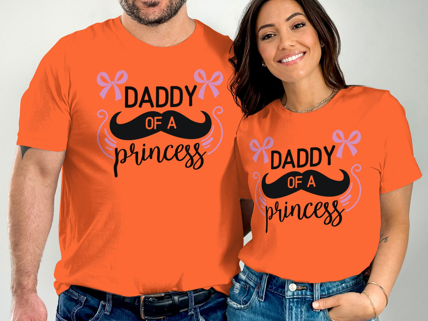 Daddy of a Princess Graphic T-Shirt product type