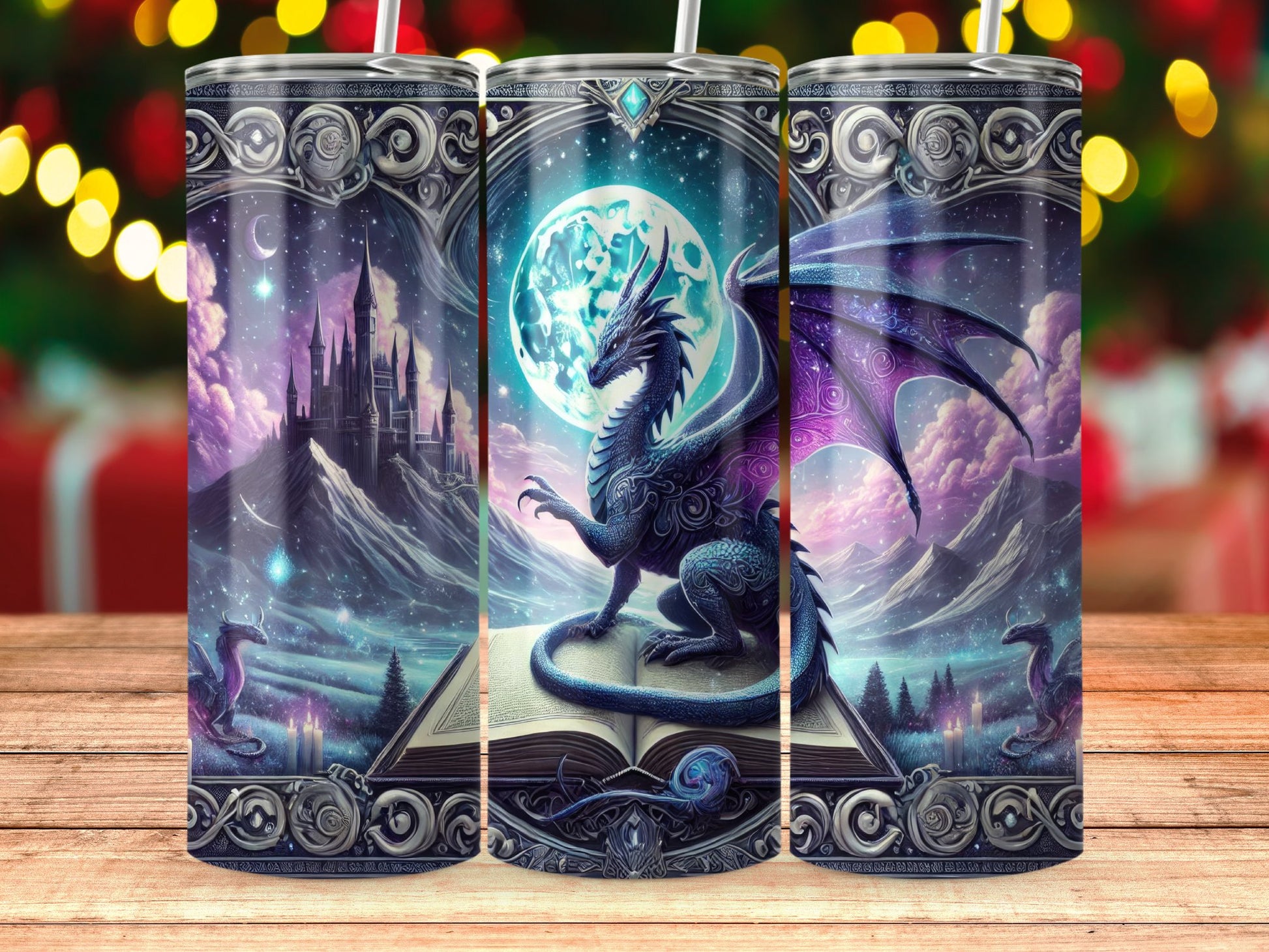 Mystical Dragon Art Insulated Tumbler product