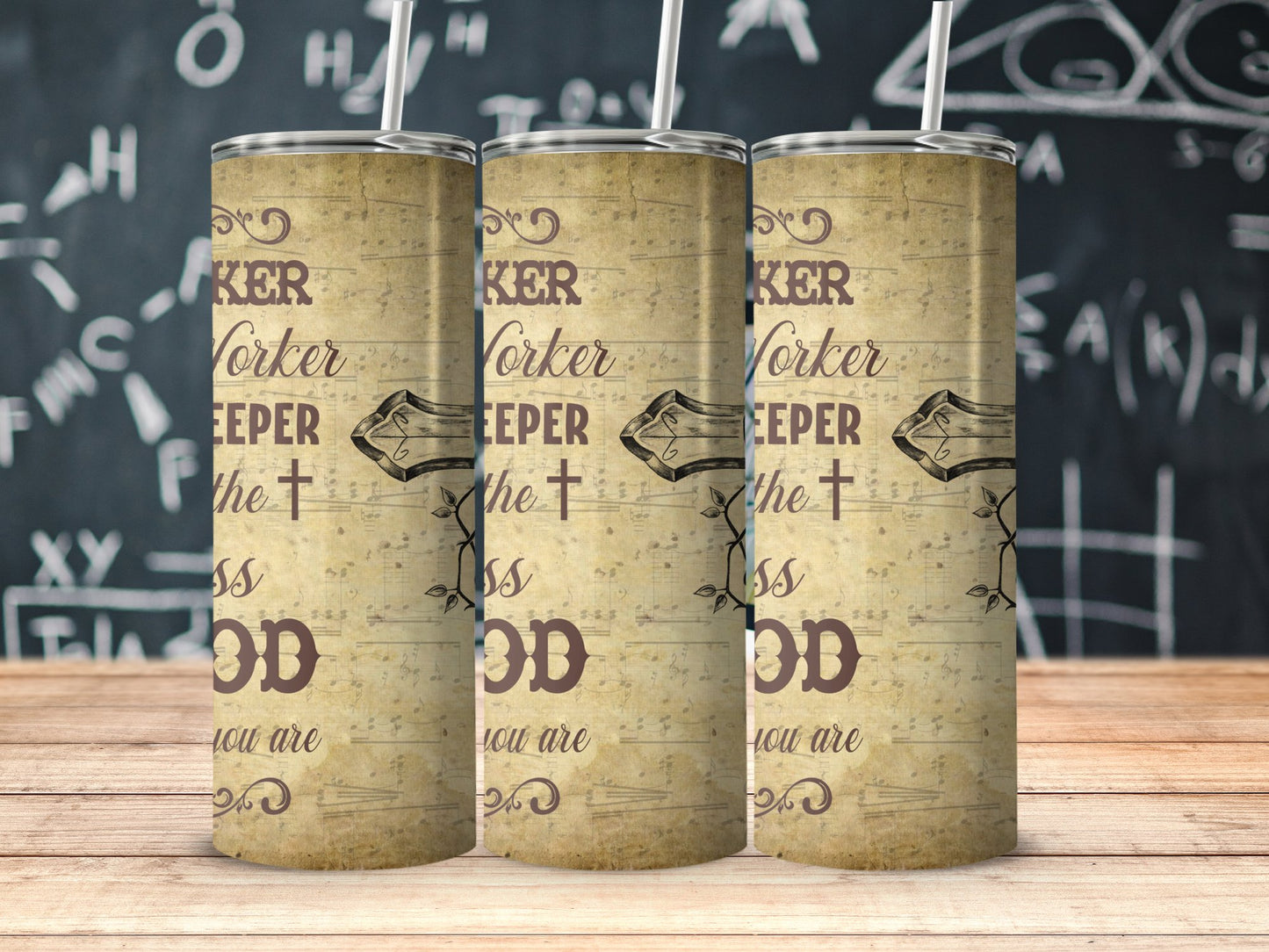 Inspirational Motivational Quote Artwork Tumbler product type