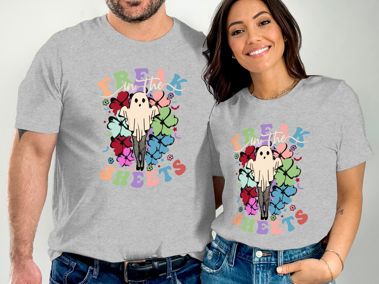 Freak in The Sheets Ghost Design T-Shirt product type