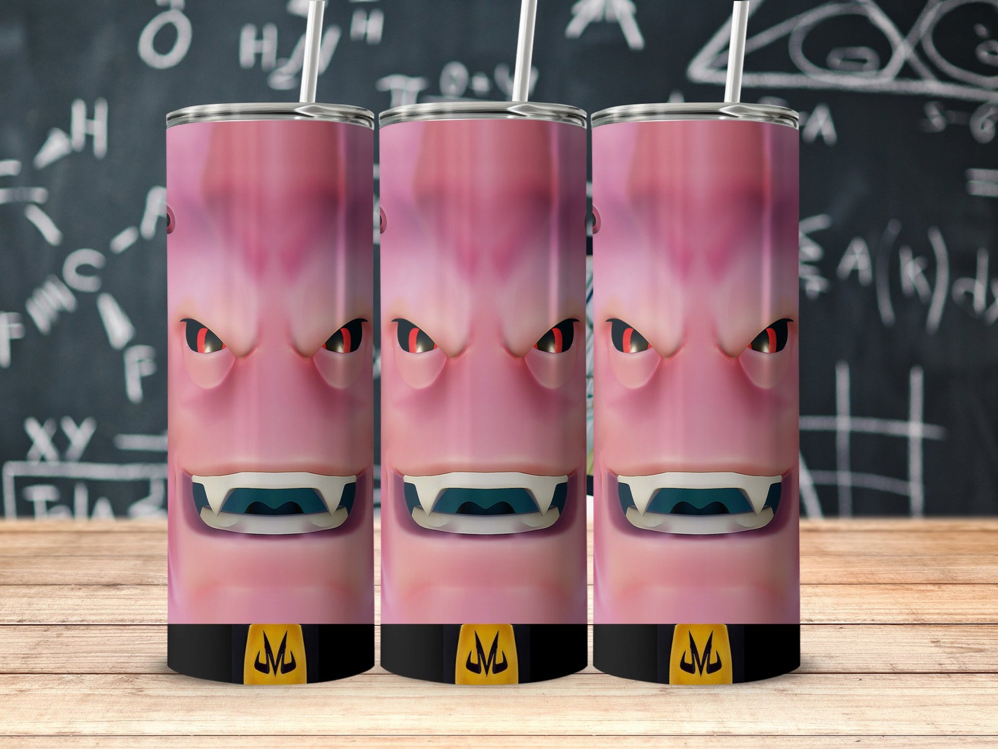 Pink Monster Design Custom Tumbler for Unique Product