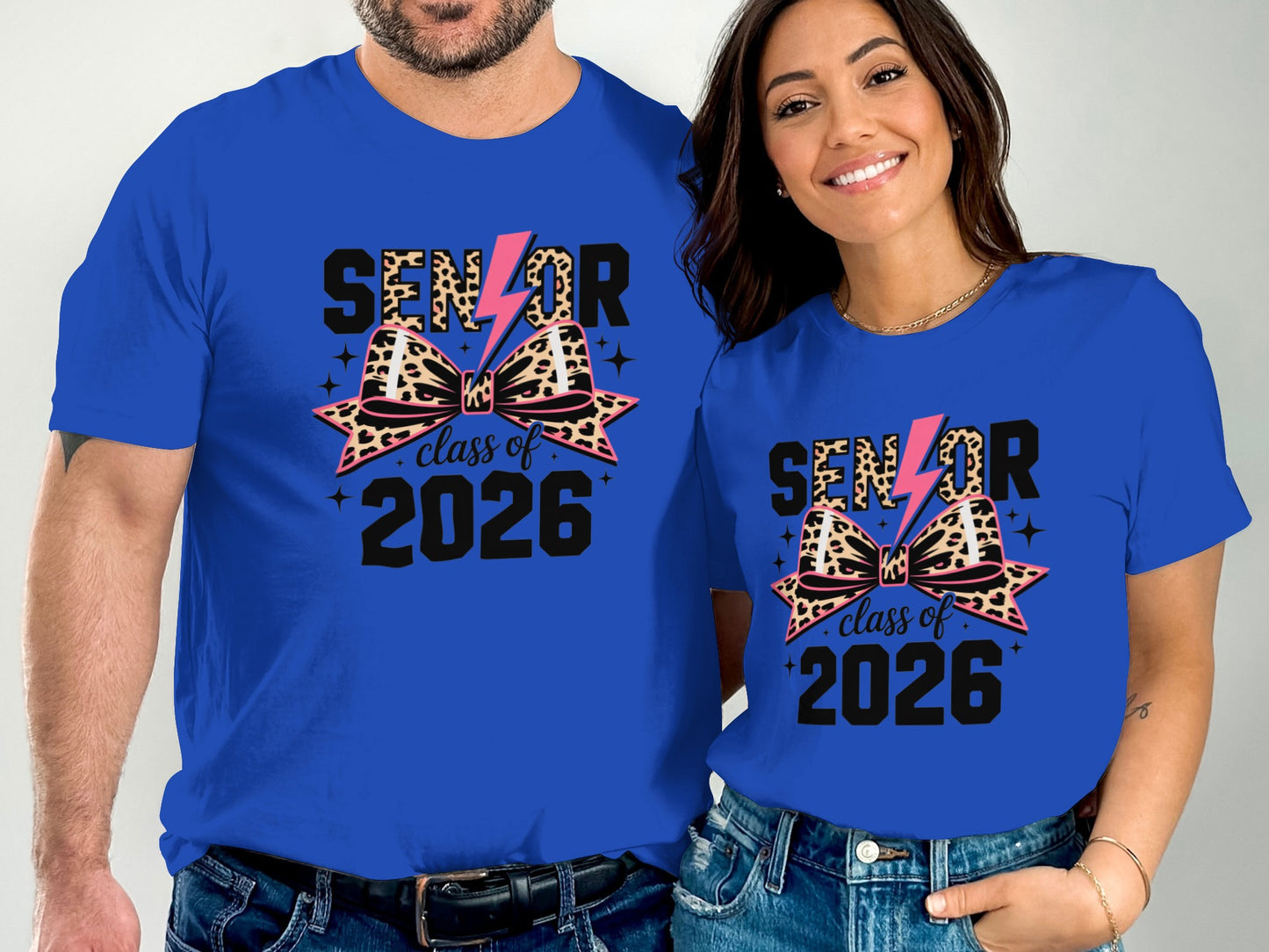 Senior Class of 2026 Lightning Leopard Print product type