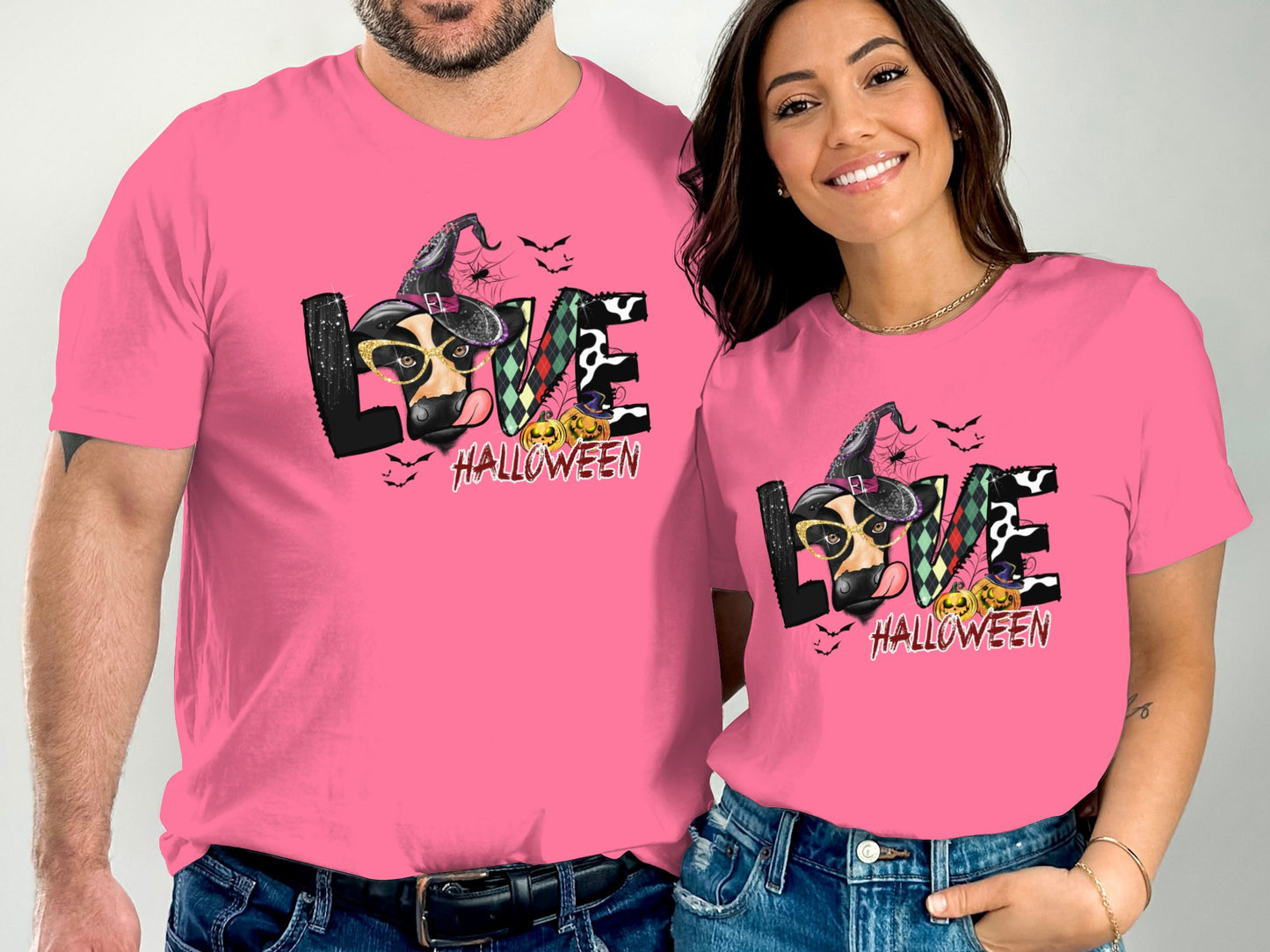 Love Halloween Theme Graphic T-Shirt product type