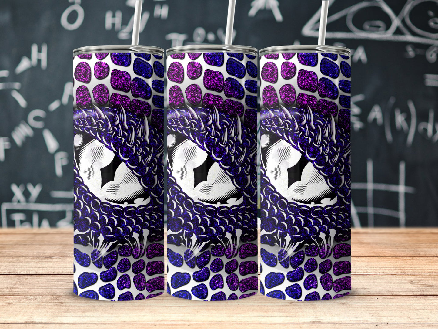Dragon Scales Glitter Insulated Tumbler product