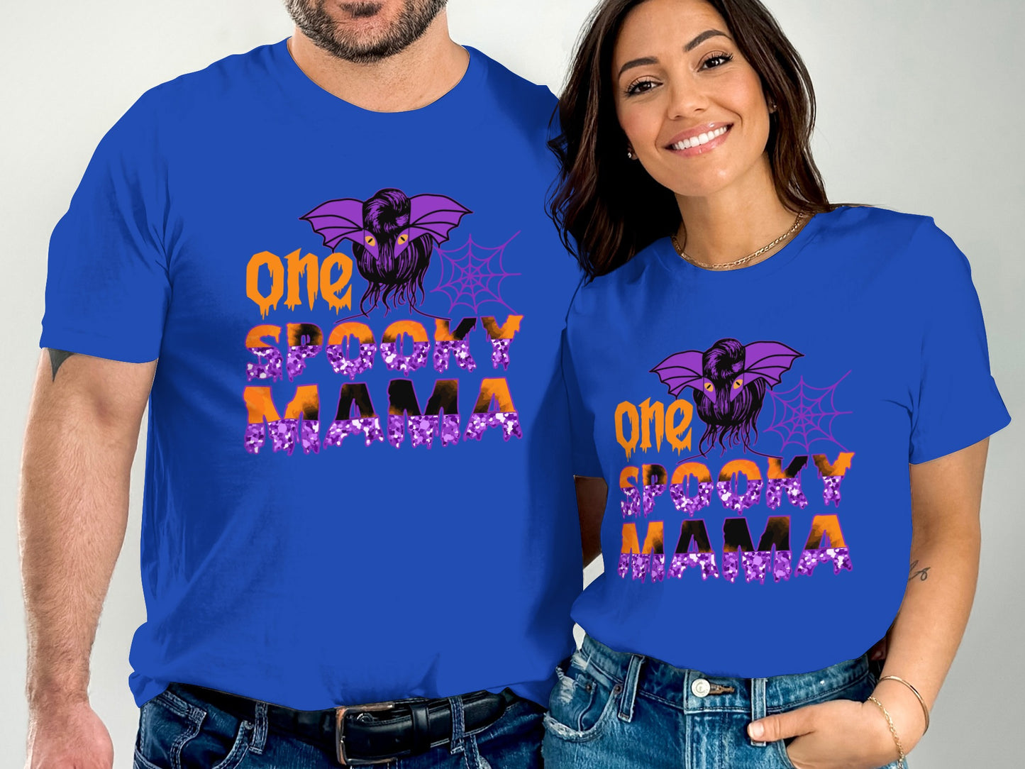 One Spooky Mama Bat Design Halloween Shirt product type